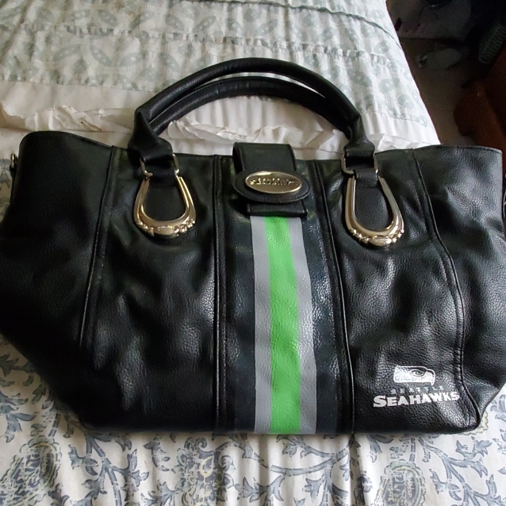 Limited edition Bradford exchange seahawk purse
